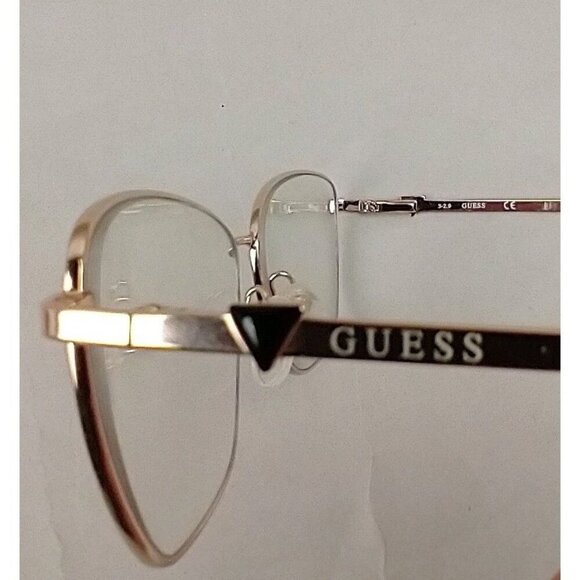 GUESS GU2779 032 Gold Metal Cat Eye Optical Eyeglasses Frame Only 55-14-140 2779 - Picture 5 of 7